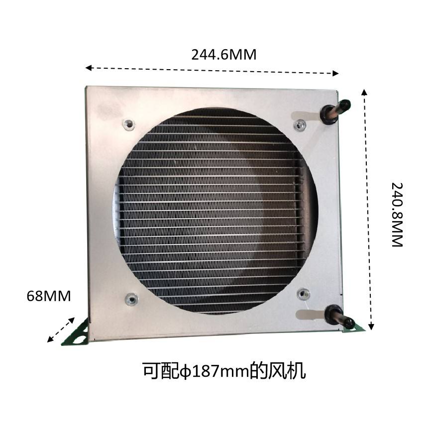 Flat Plate Q50 Water To Water Microchannel Heat Exchanger