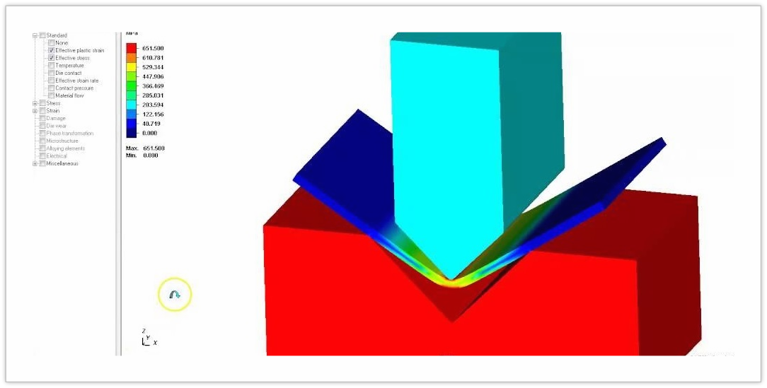 metal fabrication bending part process