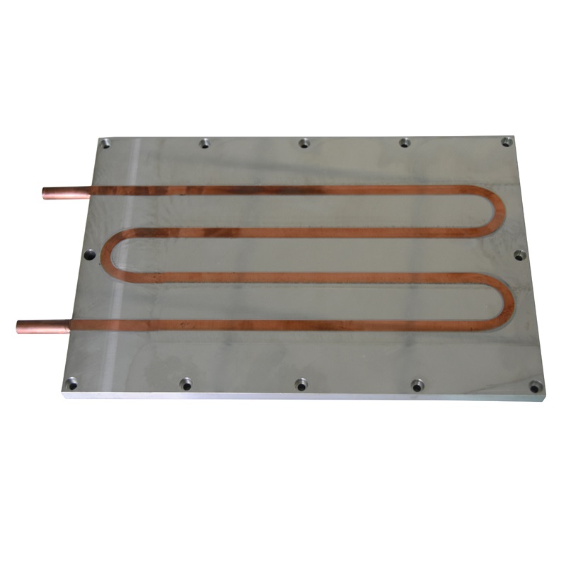 1kw Igbt Cooling Copper Tube Plate