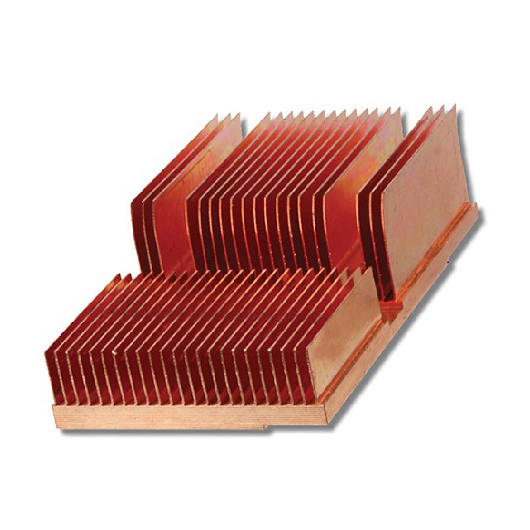 Copper Skived Fin Heat Sink for Server