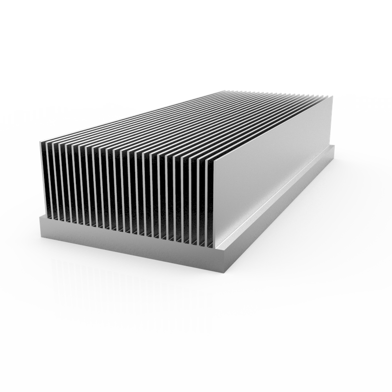 Aluminum Folded Stacked Skived Fin Heat Sink