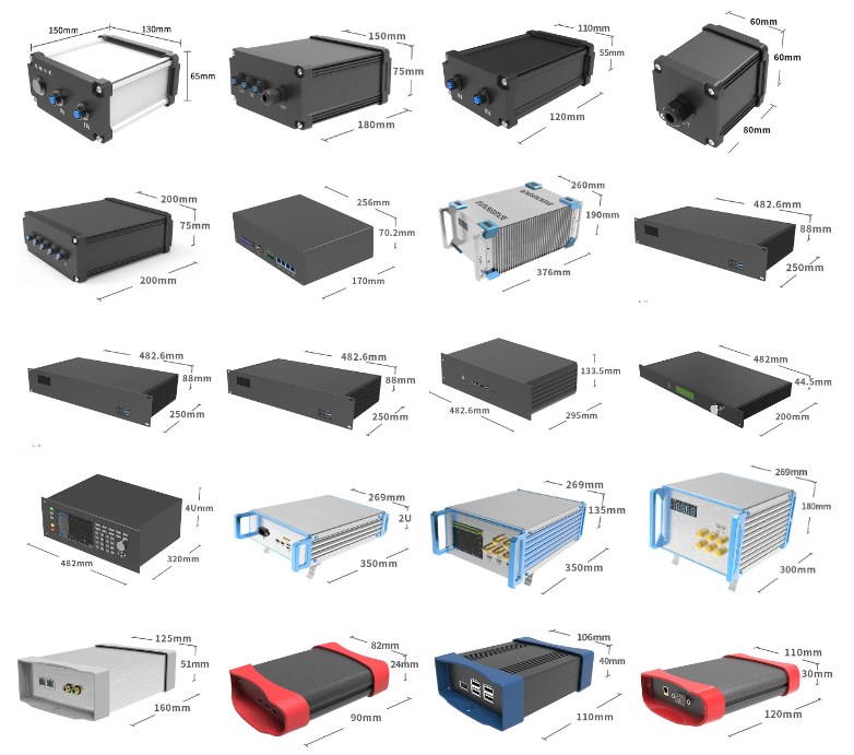 1590b Aluminum Enclosure Custom Aluminum Enclosure