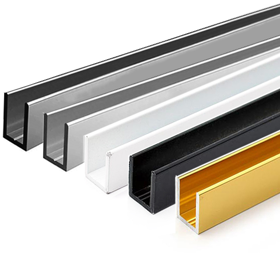 U Frame Channel Aluminum U Channel Profiles