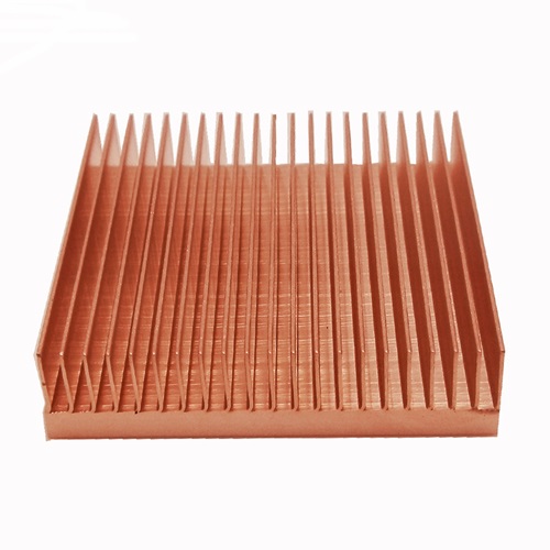 Skived Copper Pin Fin Solar Heat Sink