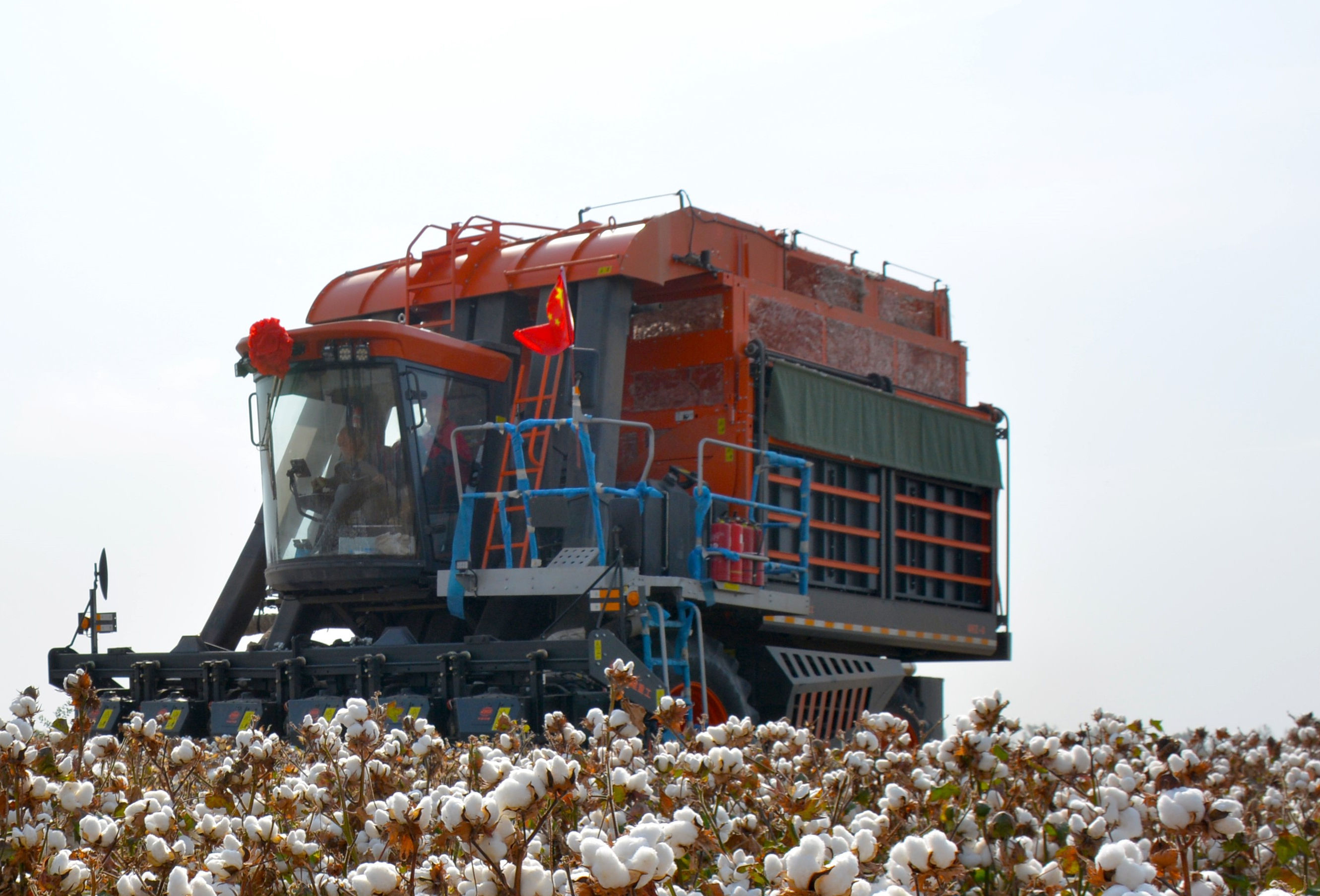 agricultural machinery-Cotton Picker Harvester Mini Tractor Potato Harvester-2 - 副本