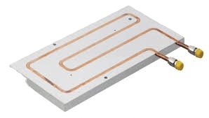 Igbt And Cpu Cooling Aluminum Copper Pipe Water Cold Plate