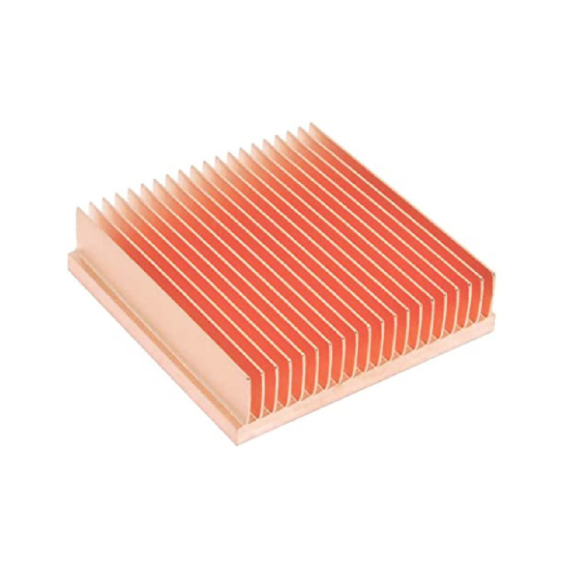 Copper Skived Fin Heat Sink for Server