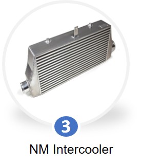 Aluminum Water To Air Intercooler Heat Exchanger